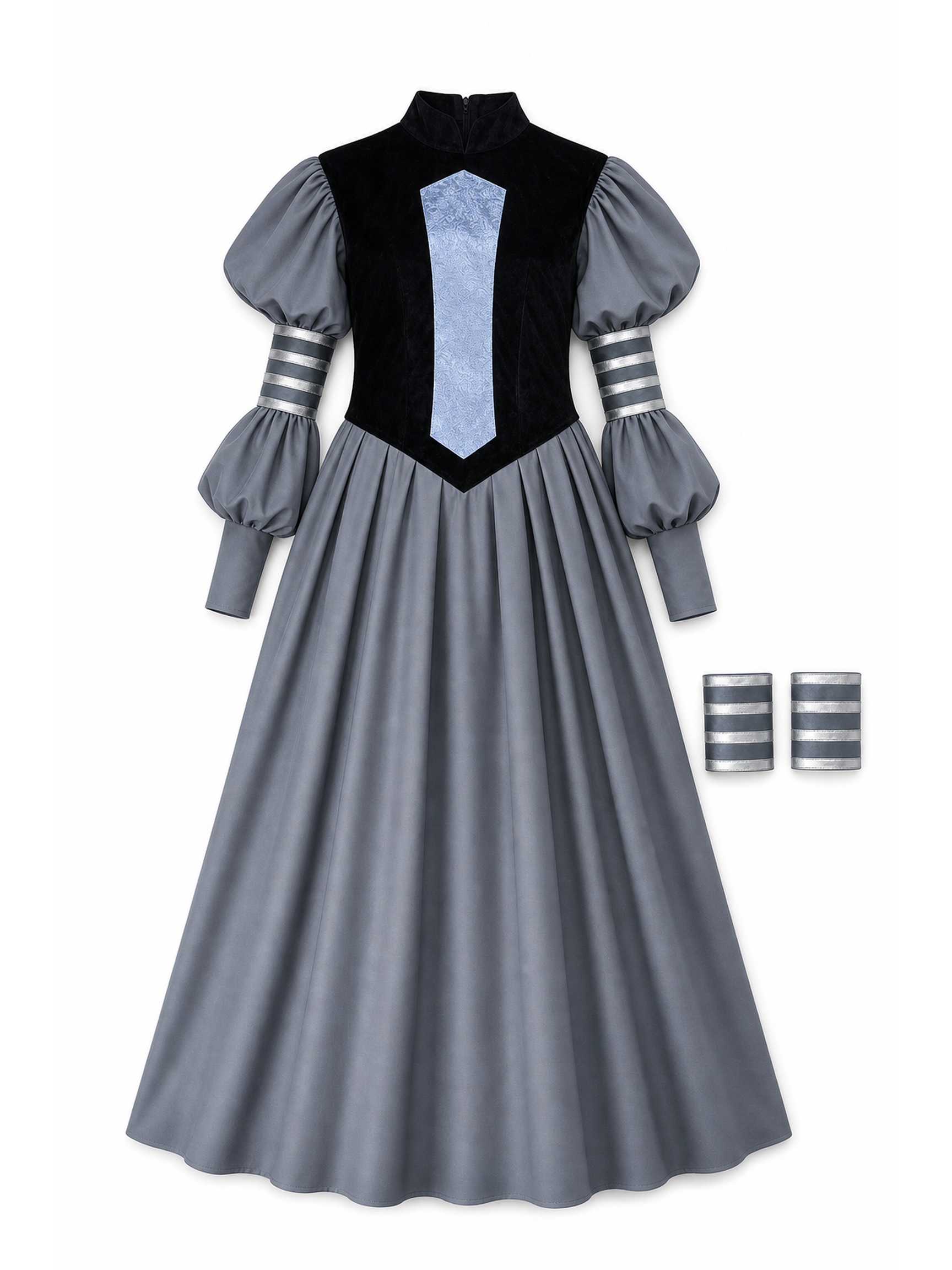 Black cosplay and carnival costume