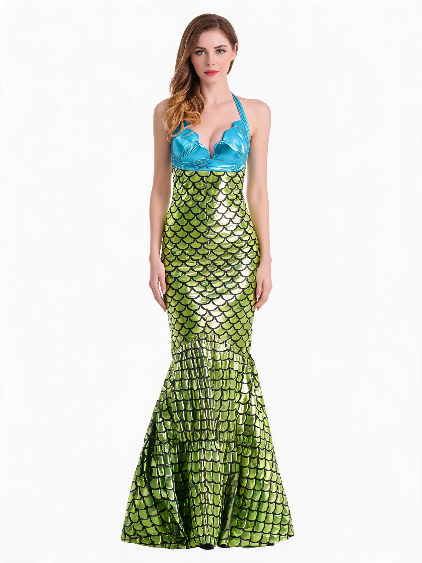 Sparkling Mermaid Costume for Masquerade and Halloween