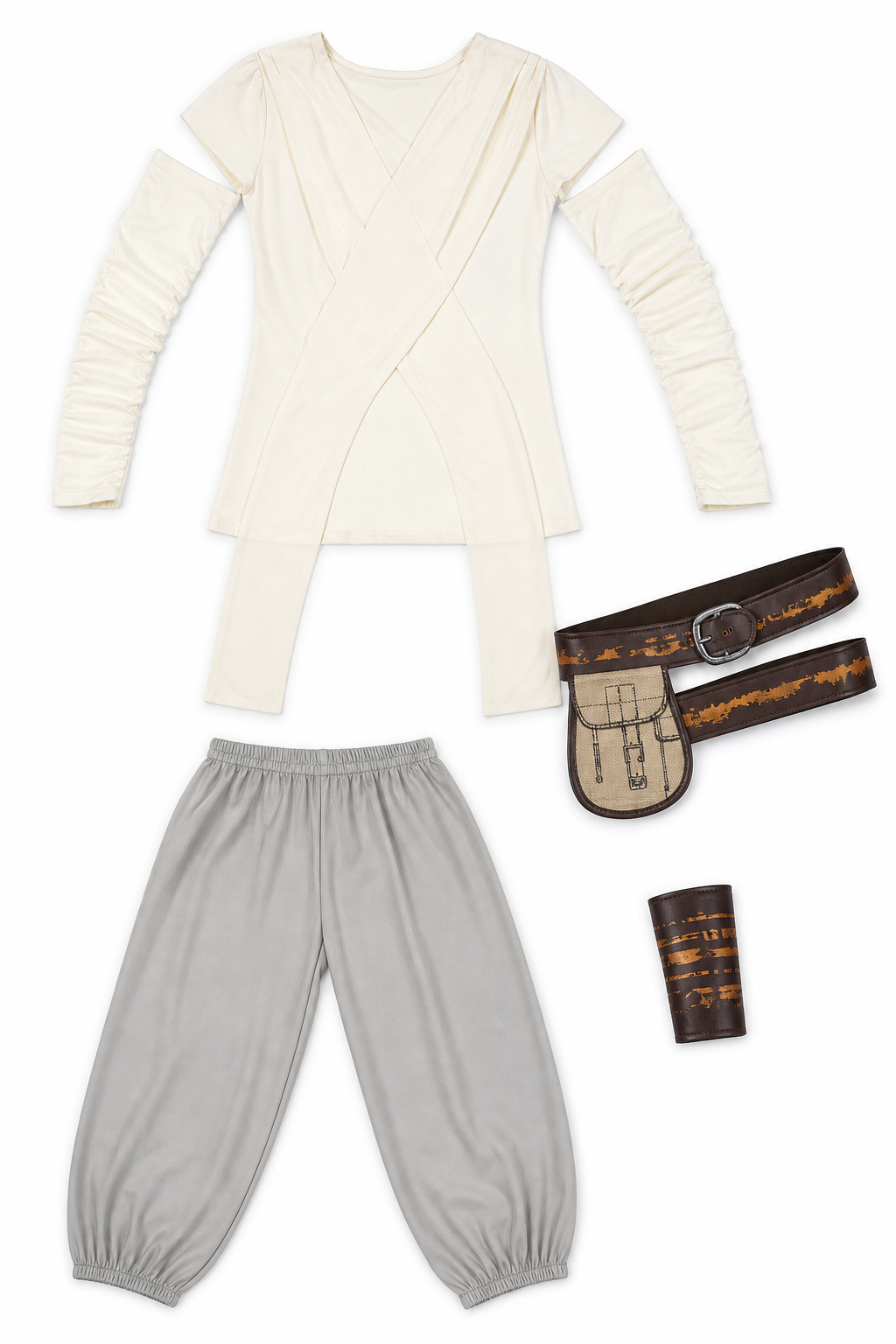 Girls' Rey Kids Costume from Star Wars main product view 2
