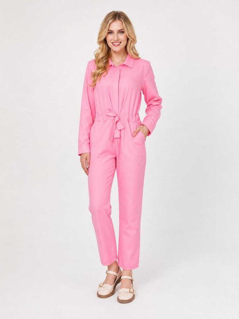 Pink Halloween Carnival Jumpsuit with Belt