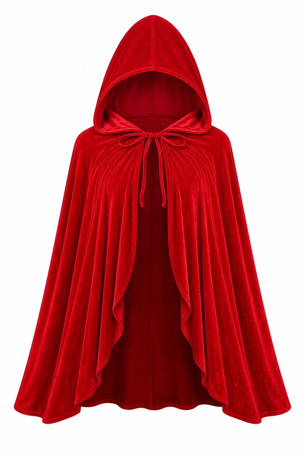 Red Hooded Cloak for Cosplay