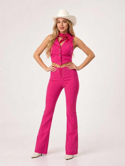 Pink Cowboy Party Costume