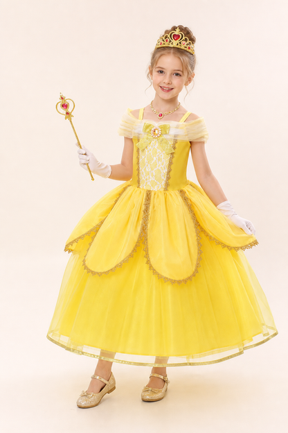 Golden Princess Costume Set