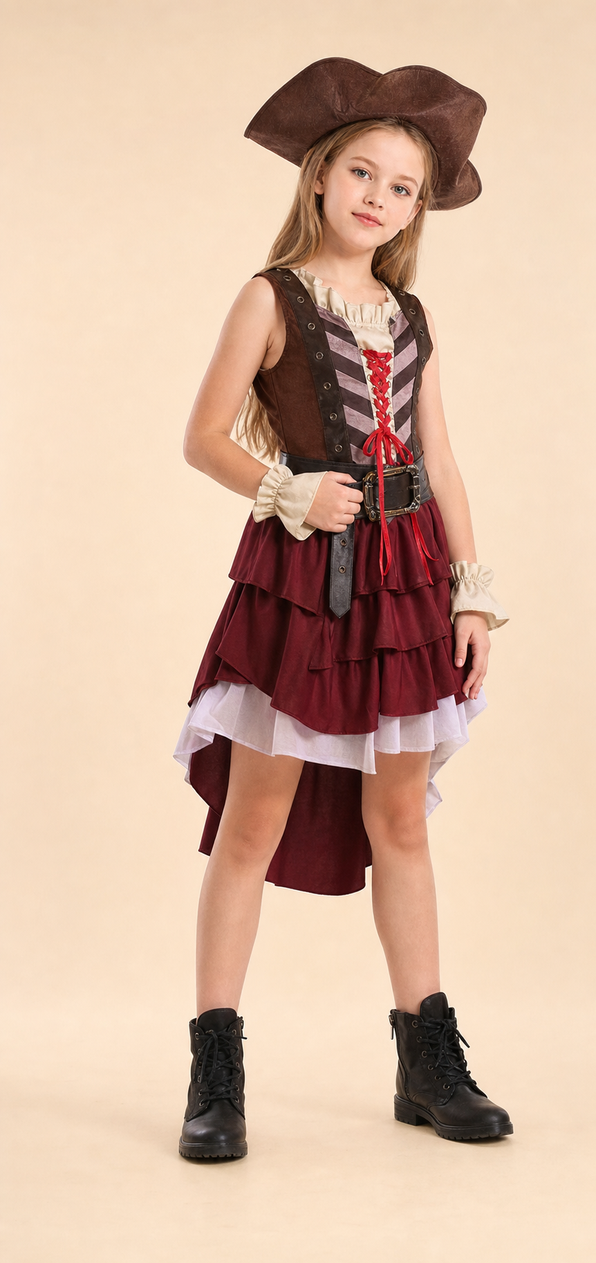 Kids' Pirate Costume Halloween Set