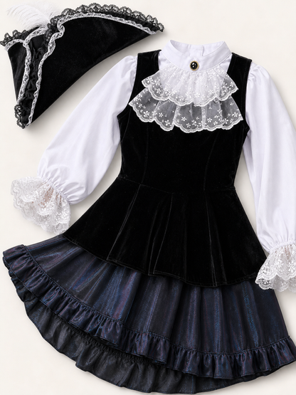 Halloween Pirate Costume with Vest