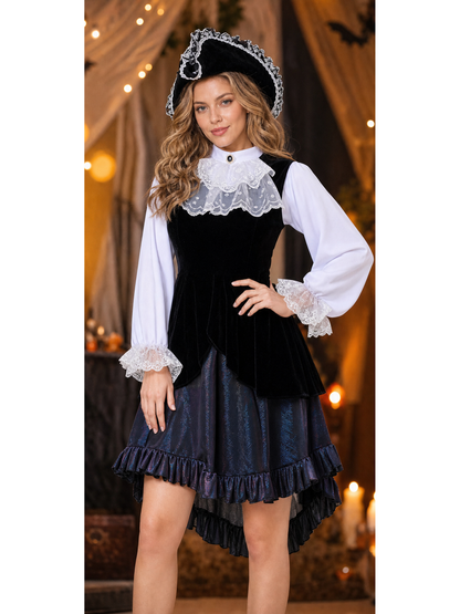 Halloween Pirate Costume with Vest