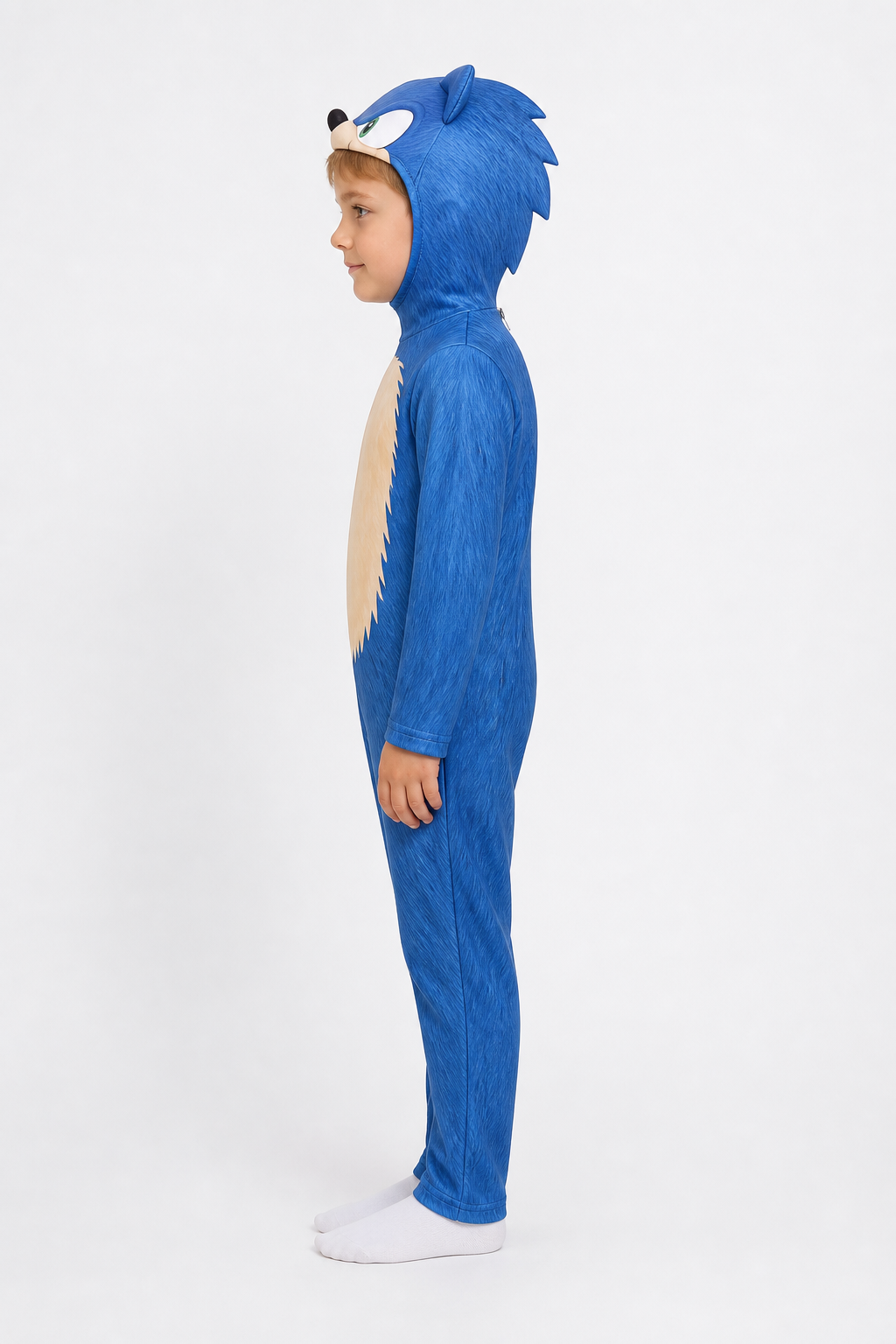 Blue Hedgehog Hooded Halloween Costume