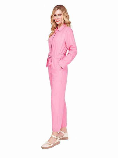 Pink Halloween Carnival Jumpsuit with Belt