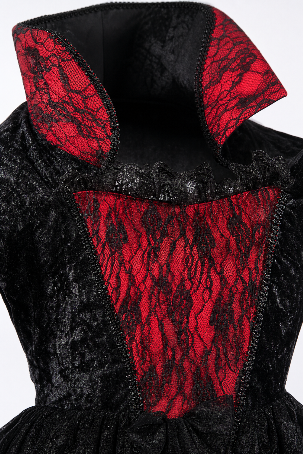 Women’s vampire costume, short carnival dress