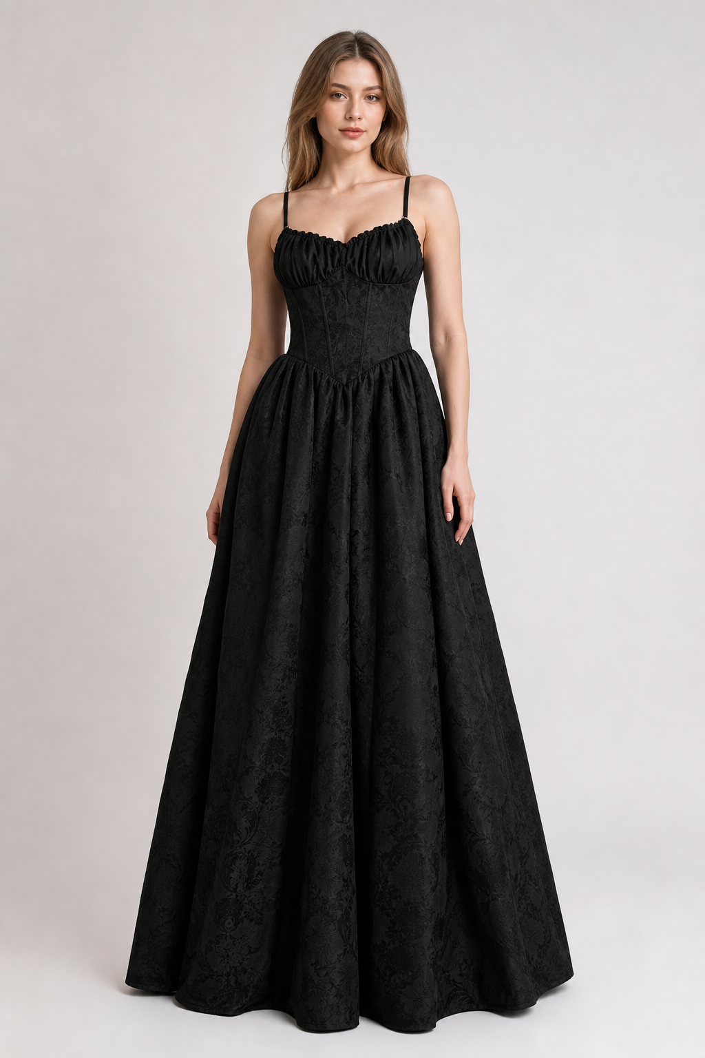 Black Zombie Bride Dress Halloween Costume