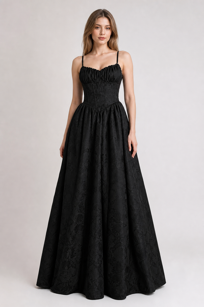 Black Zombie Bride Dress Halloween Costume