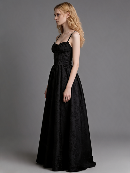 Black Zombie Bride Dress Halloween Costume