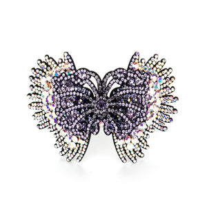 Women Elegant Rhinestones Butterfly Hairpin