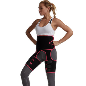 Recortador de cintura de muslo para mujeres-Entrenador de pérdida de peso levantador de glúteos cinturón de soporte de adelgazamiento de elevación de cadera (cintura Media)