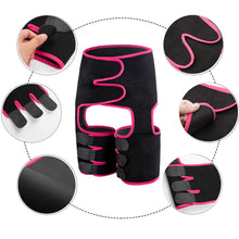 Load image into Gallery viewer, Recortador de cintura de muslo para mujeres-Entrenador de pérdida de peso levantador de glúteos cinturón de soporte de adelgazamiento de elevación de cadera (cintura Media)