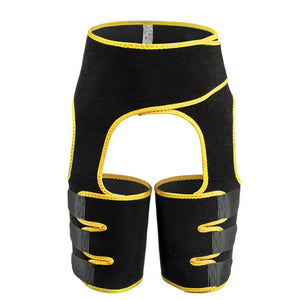 Recortador de cintura de muslo para mujeres-Entrenador de pérdida de peso levantador de glúteos cinturón de soporte de adelgazamiento de elevación de cadera (cintura Media)