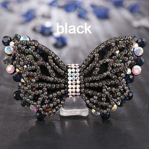 Elegant Rhinestones Butterfly Hairpin for Women